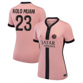 Dámské fotbalový oblečení Paris Saint-Germain Randal Kolo Muani #23 Tretí košile 2024-25 Krátkým Rukávem